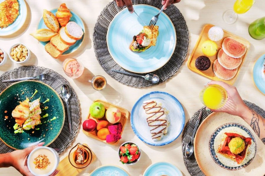 alimentações e gastronomia do hotel resort japaratinga